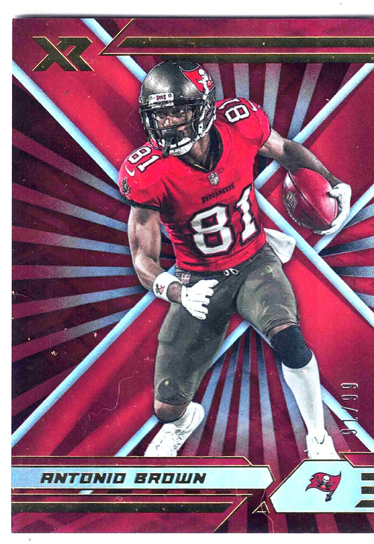 2021 Panini NFL Football XR ANTONIO BROWN #94 [Orange] 91/99 Tampa Bay Bucs