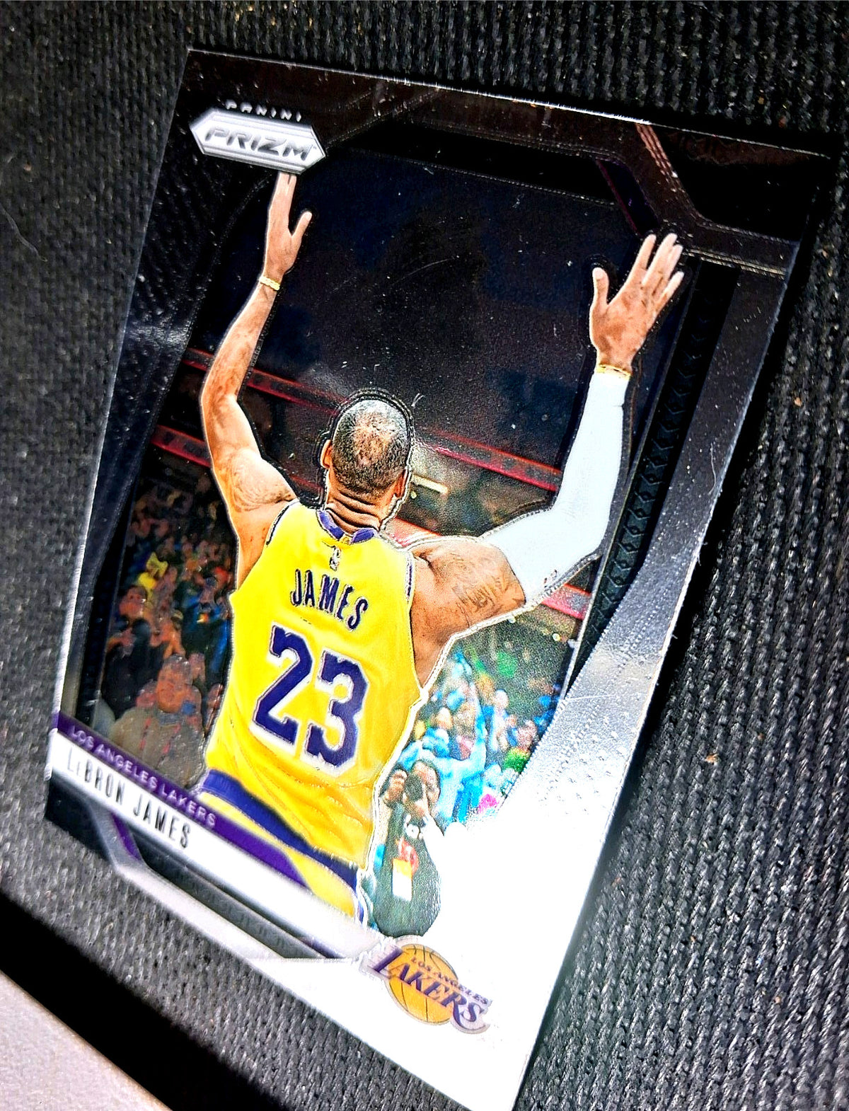 2024-25 Panini NBA Prizm LeBRON JAMES #130 [Base Chalk Toss] Los Angeles Lakers