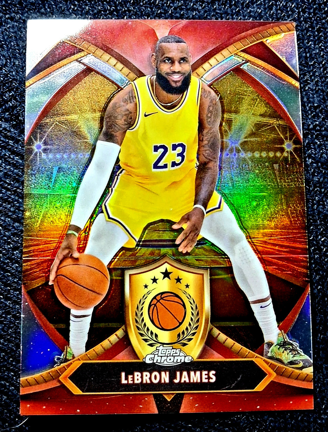 2024-25 NBA Topps Chrome LeBRON JAMES #BOD-1 [Ball of Duty Refractor] LA Laker