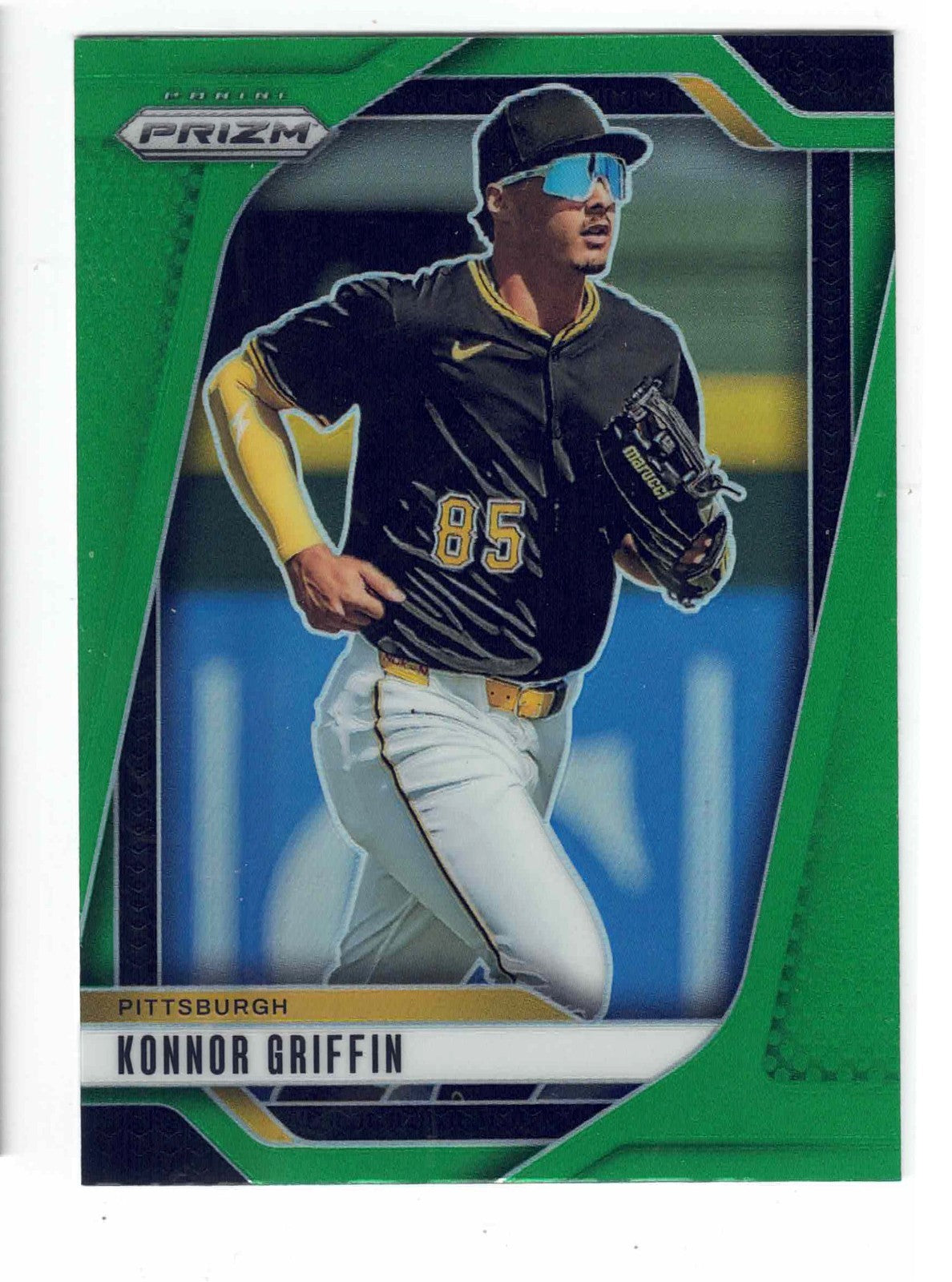 2025 Panini Prizm Baseball KONNOR GRIFFEN #199 [Green Prizm] Rookie Card